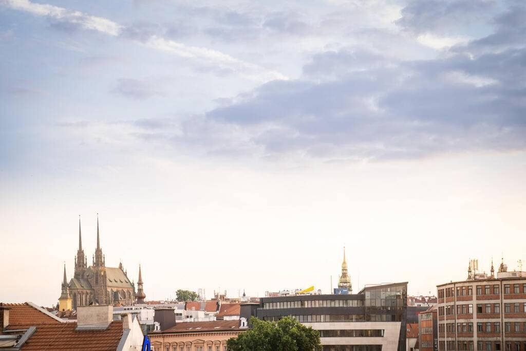 Brno Center View Apartement B - With Self Check-In Ngoại thất bức ảnh
